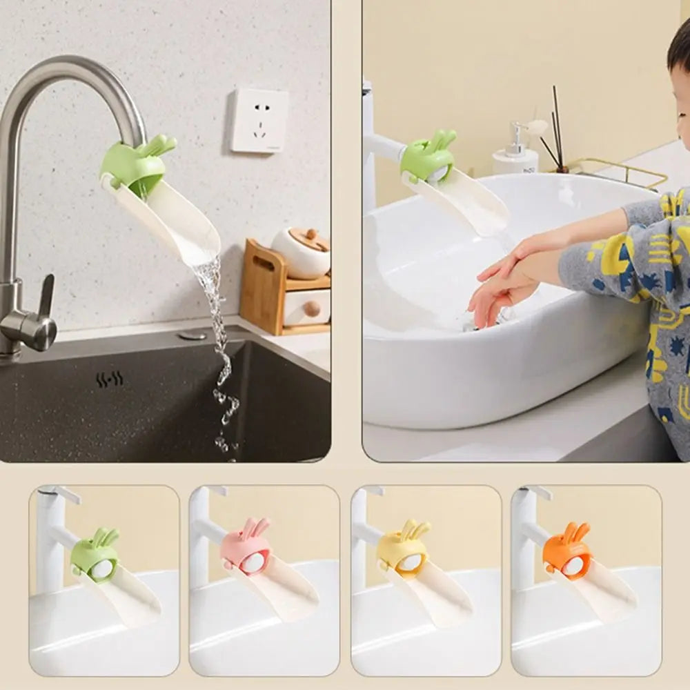 Rabbit Faucet Extender for Kids – Cartoon Tap Guide for Baby Faucet Extender Axl