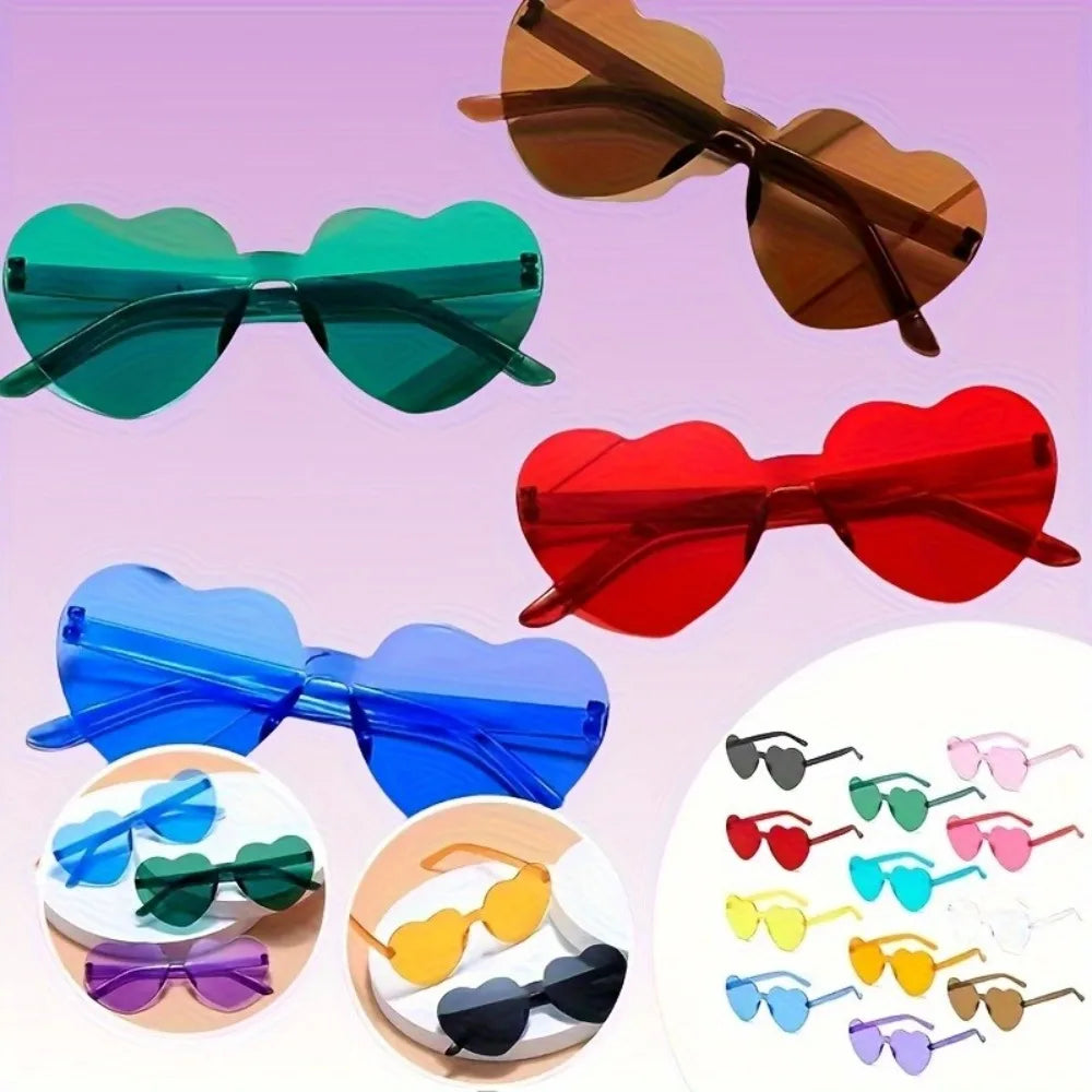 10-Pack Christmas Party Glasses – Photo Booth & Xmas Props Party Novelty Glasses Axl