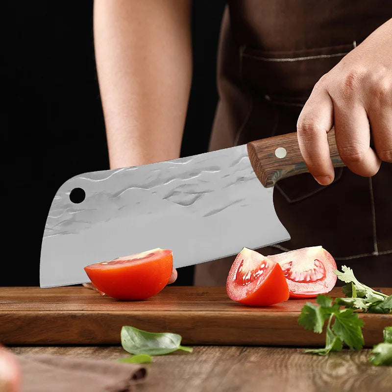 InLeung Forged Stainless Steel Meat Cleaver & Chef Knife Meat Cleaver Knife Axl