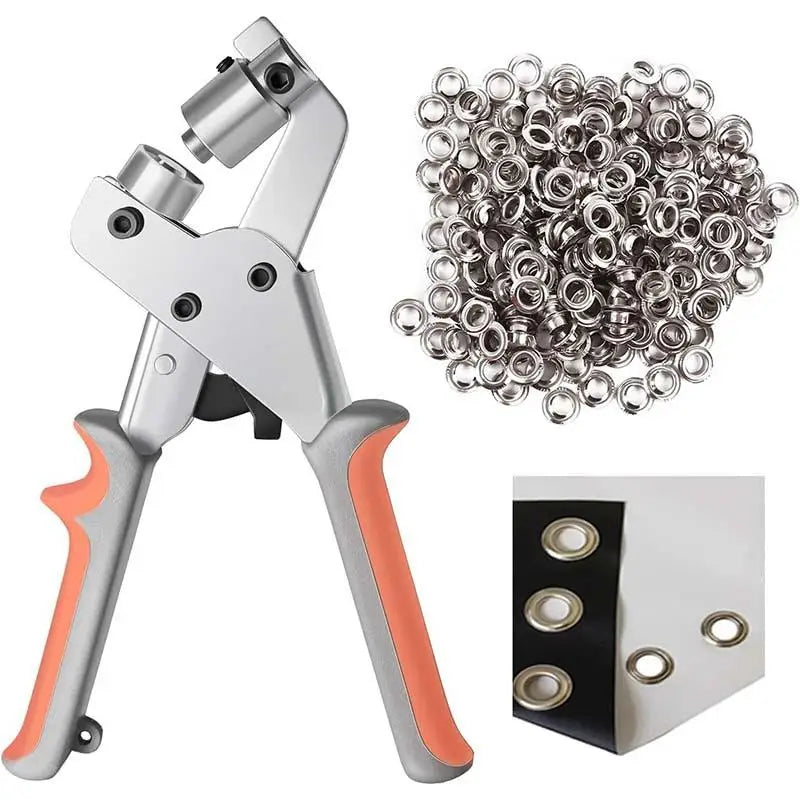 10mm Grommet Hole Punch Plier Kit – Leather Canvas DIY Tool Grommet Punch Plier Axl