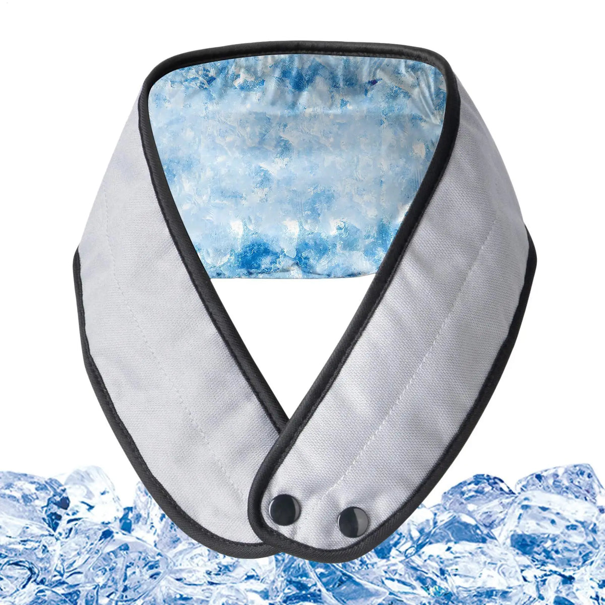 Reusable Cooling Neck Wrap – Wearable Cooler for Hot Weather Cooling Neck Wrap Axl