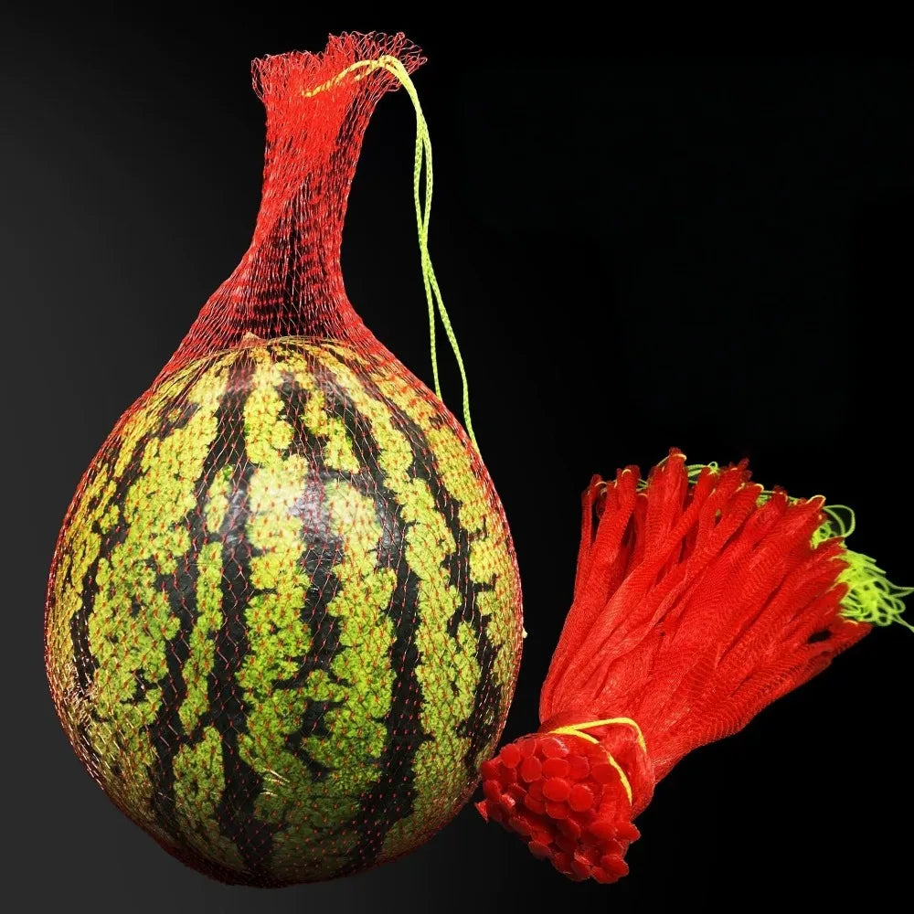 100 Pcs Fruit Hanging Net Bags – Melon, Pumpkin & Watermelon Fruit Support Nets Axl