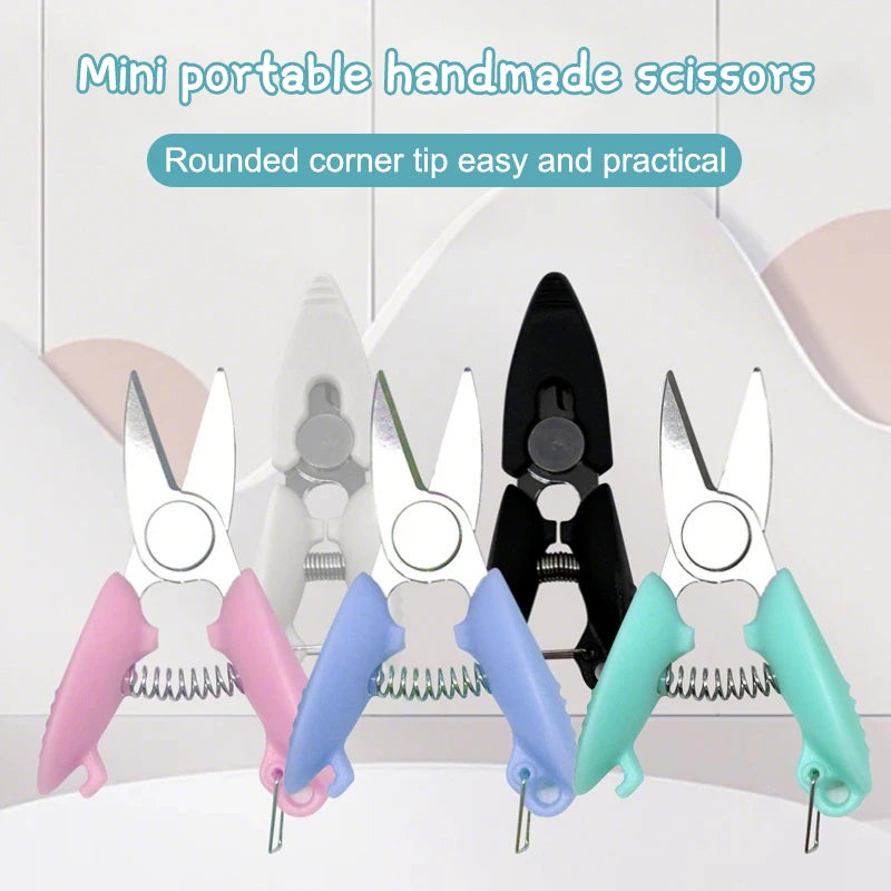 Mini Pocket Scissors – Metal Thread Trimmer for Embroidery & Craft Craft Scissors Axl