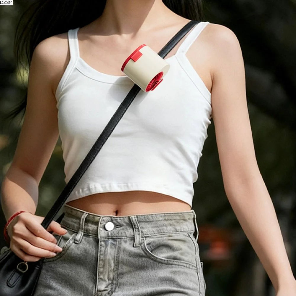 3-Speed USB Rechargeable Clip-On Portable Mini Fan Portable Mini Fan Axl
