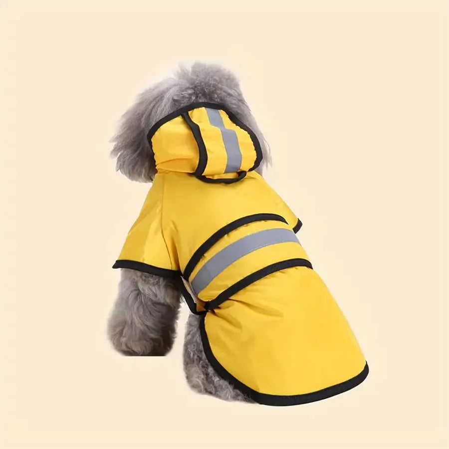 Adjustable Waterproof Windproof Dog Raincoat – All Sizes Dog Raincoat Axl
