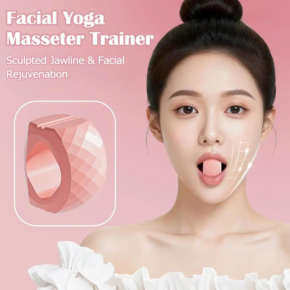 Silicone Jaw Exerciser Ball – Jawline & Facial Muscle Trainer Jaw Exerciser Trainer Axl