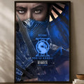 Mortal Kombat HD PVC Wall Poster – Self-Stick & Waterproof PVC Wall Poster Axl White05 60X90cmNoframe