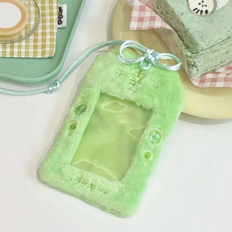 Cherry Blossom Card Holder – Cute Floral ID & Bus Card Sleeve Card Holder Sleeve Axl