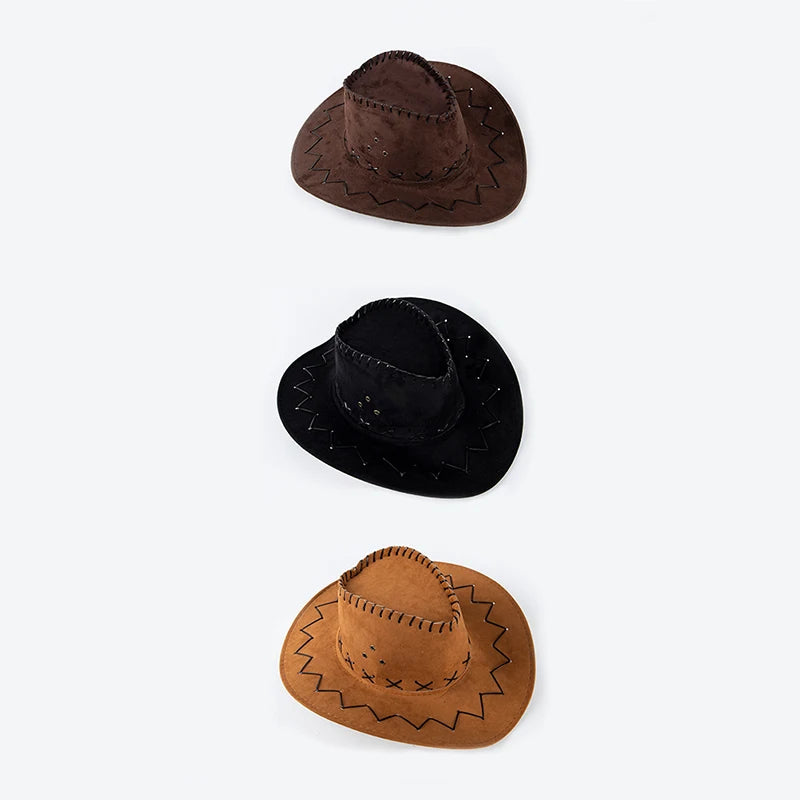 Western Cowboy Hat – Unisex Denim Jazz Cap for Men & Women Western Cowboy Hat Axl