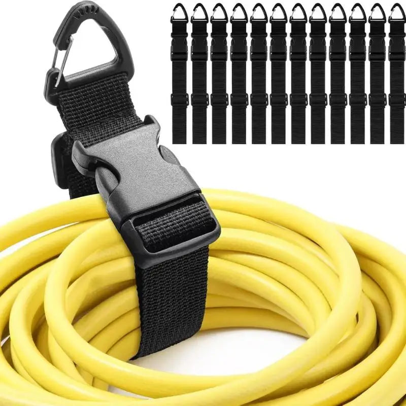 45cm Heavy-Duty Adjustable Storage Straps | 3-Axis Buckle Storage Straps Axl