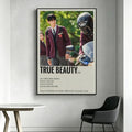 Drama T-True B-Beauty HD Poster | Aesthetic Wall Art Decor Wall Art Poster Axl White9 30X40cmNoframe