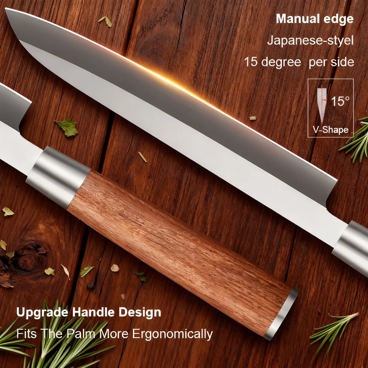 High Carbon Sashimi Knife – Sushi Salmon Chef Knife Sashimi Chef Knife Axl