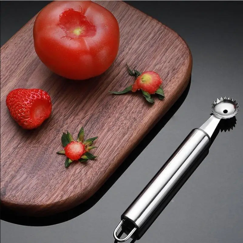 Stainless Steel Tomato Corer & Strawberry Huller Tool Fruit Corer Tool Axl