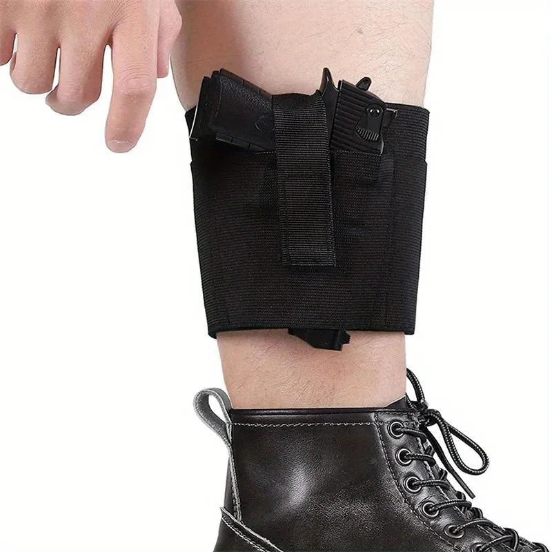 Universal Ankle Leg Holster – Nylon Concealed Carry Gun Pouch Ankle Gun Holster Axl 1pcs