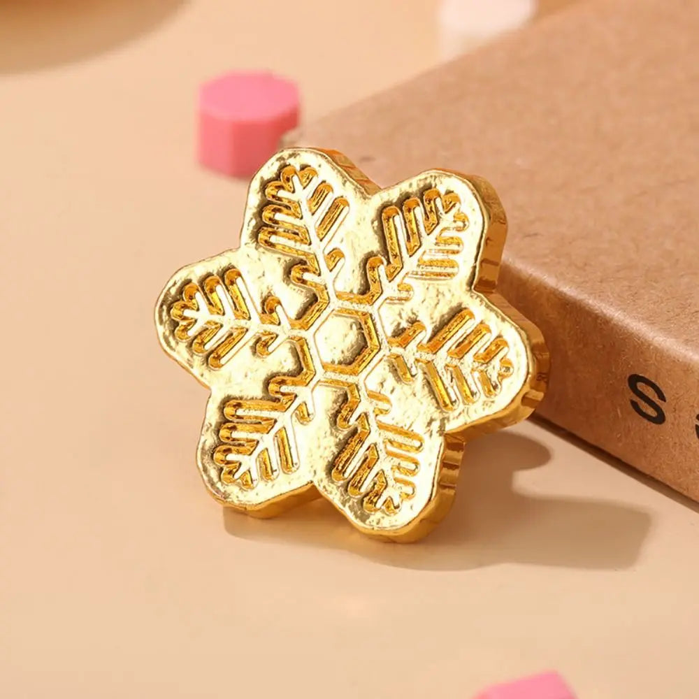 Sealing Wax Stamp Head – Rose, Snowflake, Butterfly & Leaf Wax Seal Stamp Axl style I