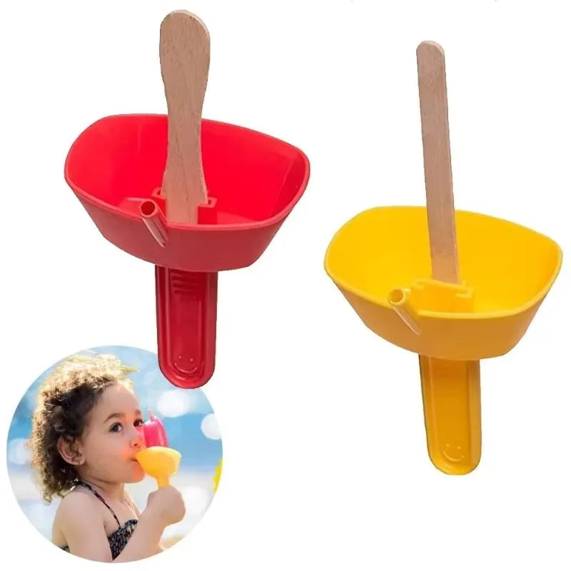 Portable Popsicle Holder – Anti-Drip Ice Cream Tray Protector Ice Cream Holder Axl