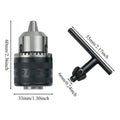Angle Grinder Drill Chuck Adapter | 3-Claw M10 100-Type Drill Chuck Adapter Axl As show