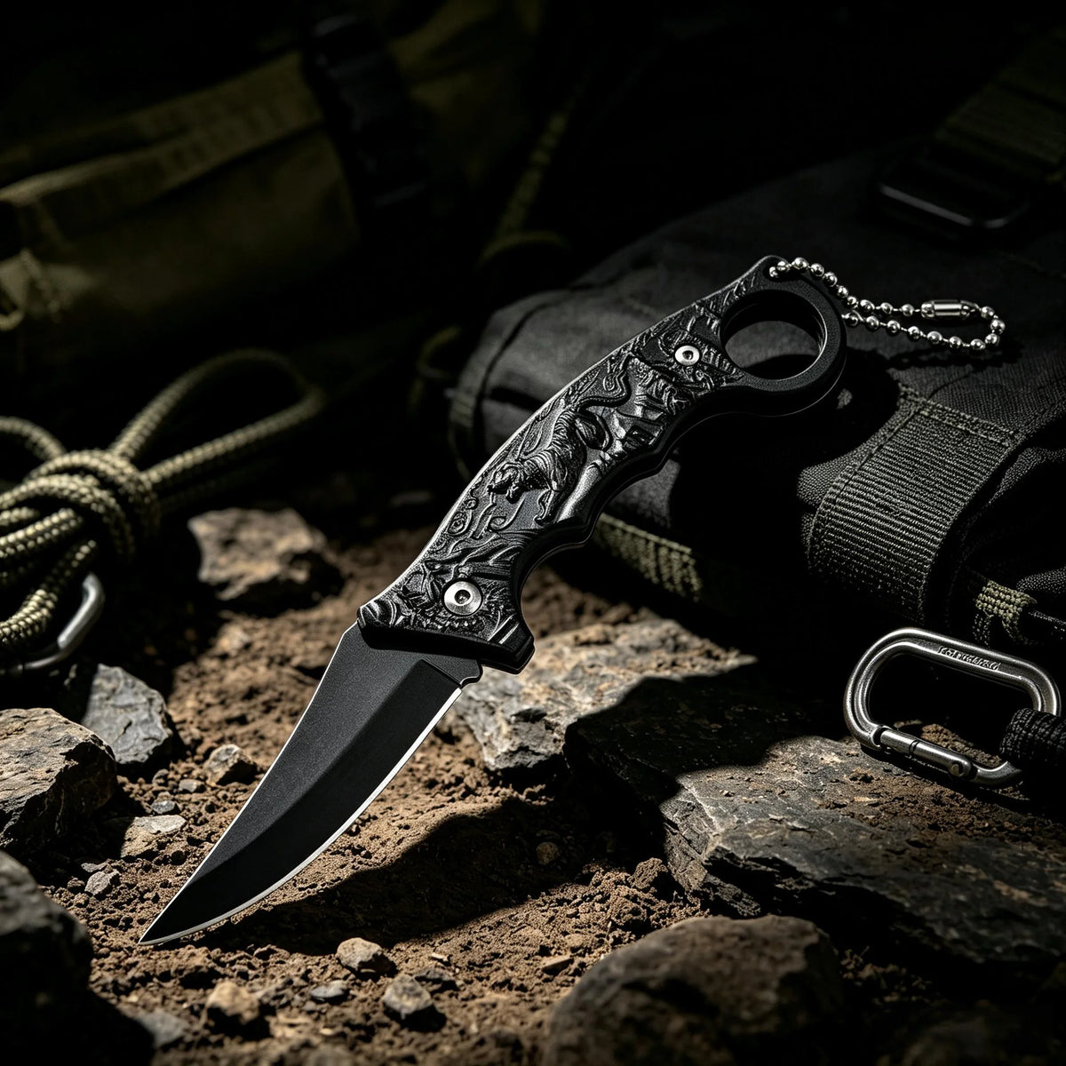 EDC Folding Pocket Knife – 3Cr13 Steel Blade | Camping Mini Knife Folding Pocket Knife Axl