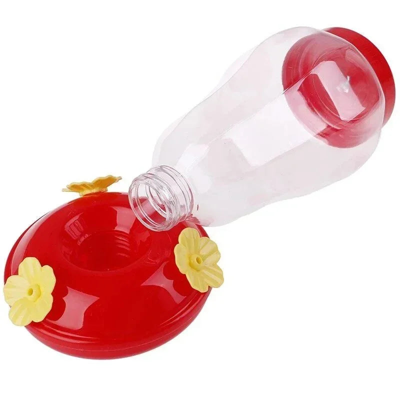 Clear Hanging Hummingbird Feeder 480ml | Garden Bird Feeder Hummingbird Feeder Axl