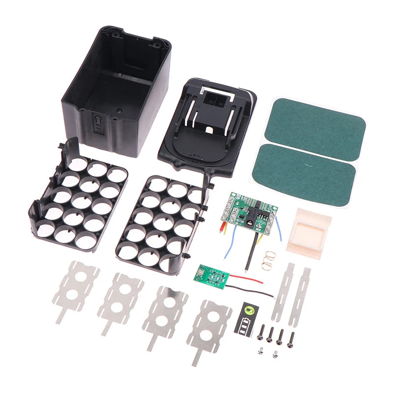 18650 Li-ion Battery Shell Box with PCB Protection Circuit Battery Pack Shell Axl