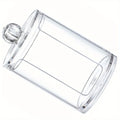 Acrylic Qtip Dispenser & Cosmetic Pads Storage Organizer Bathroom Storage Organizer Axl 1pc