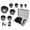 16-Piece Hole Saw Kit 3/4"–5" with Mandrels, Drill Bit & Case Hole Saw Kit Axl A