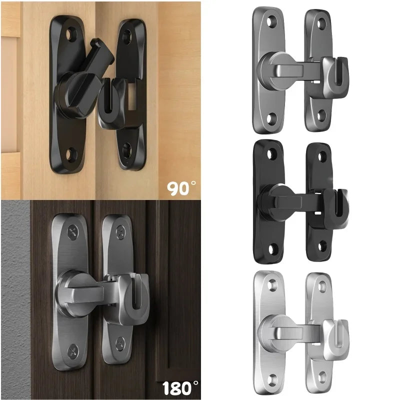 90° Hook Latch Bolt – Barn Door, Cabinet & Sliding Gate Lock Door Hook Latch Axl