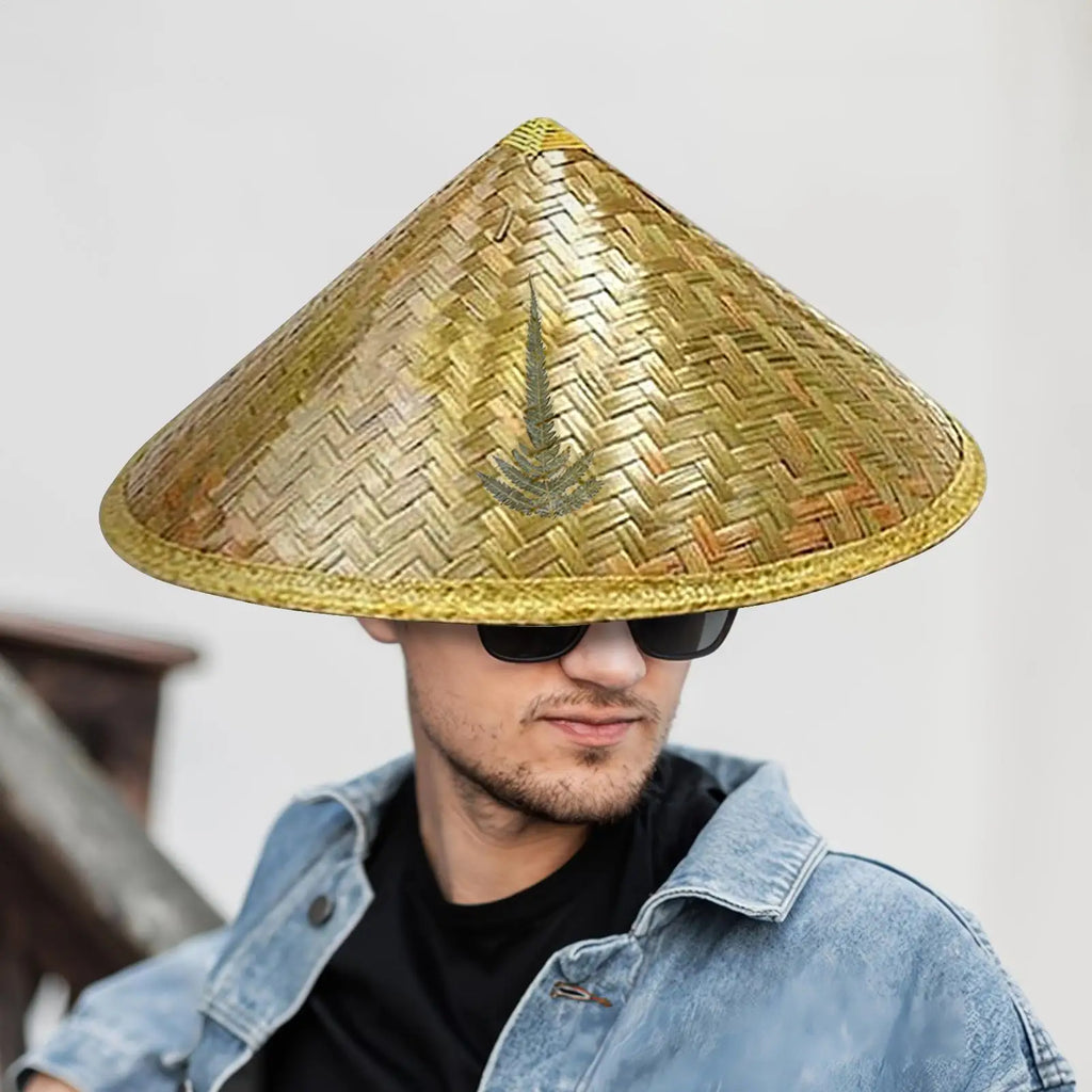 Handmade Chinese Straw Hat – Foldable Sun Hat for Beach & Hiking Straw Sun Hat Axl