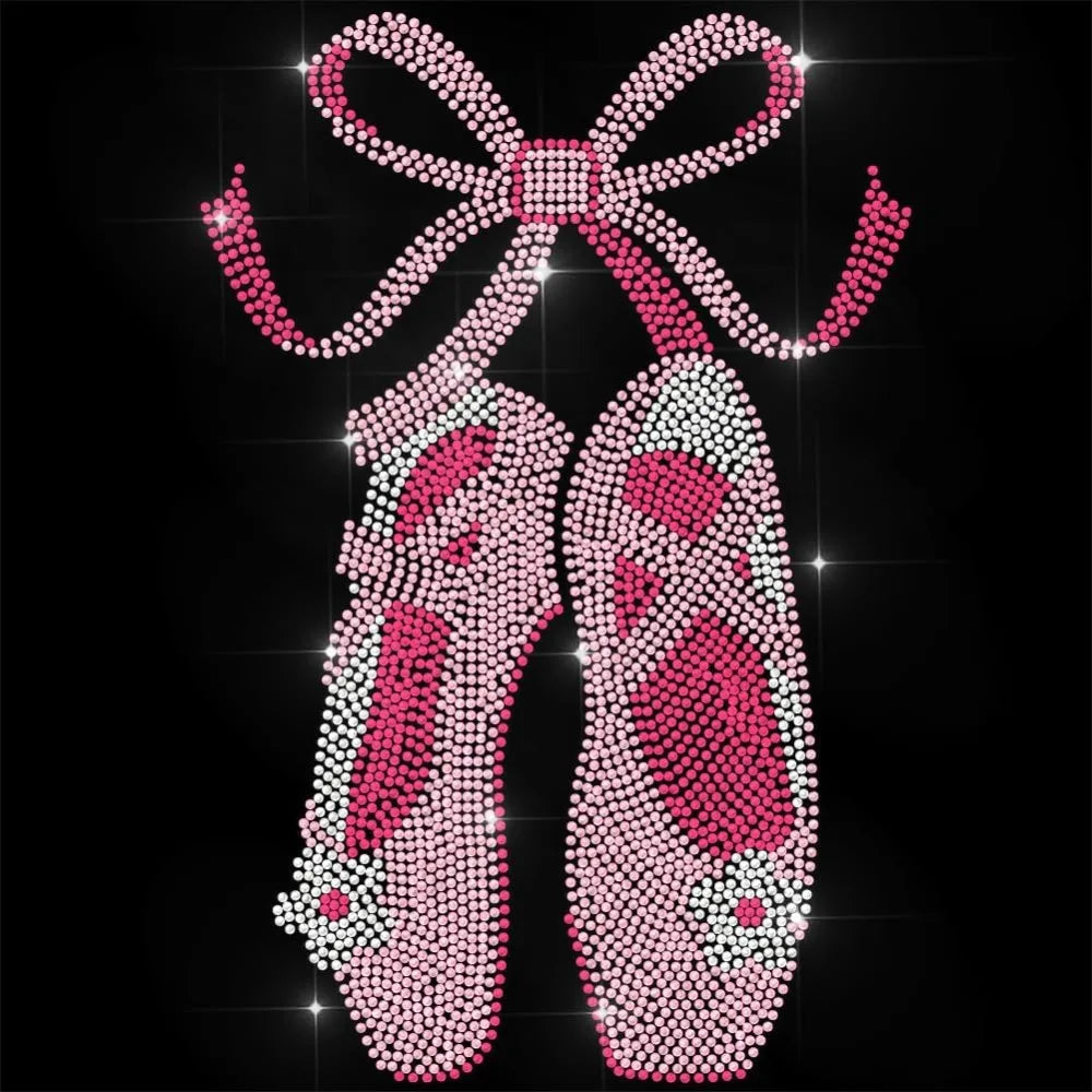 Ice Cream Rhinestone Iron-On Appliqué | Glitter Heat Transfer Sheet Iron-On Appliqué Axl AECH04-17681