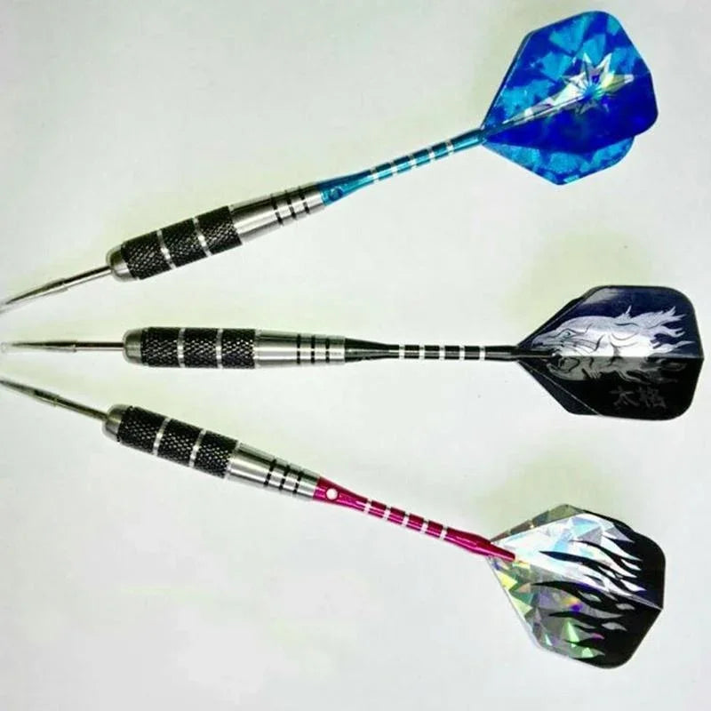 22g All-Metal Carved Dart – Aluminum Alloy Barrel & Rod Steel Tip Dart Axl 1pc Random color