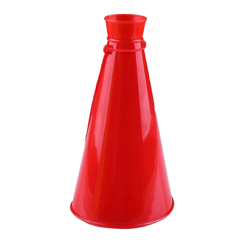 Plastic Trumpet Horn – Cheerleading Noisemaker for Sports & Parties Party Noisemaker Horn Axl Red