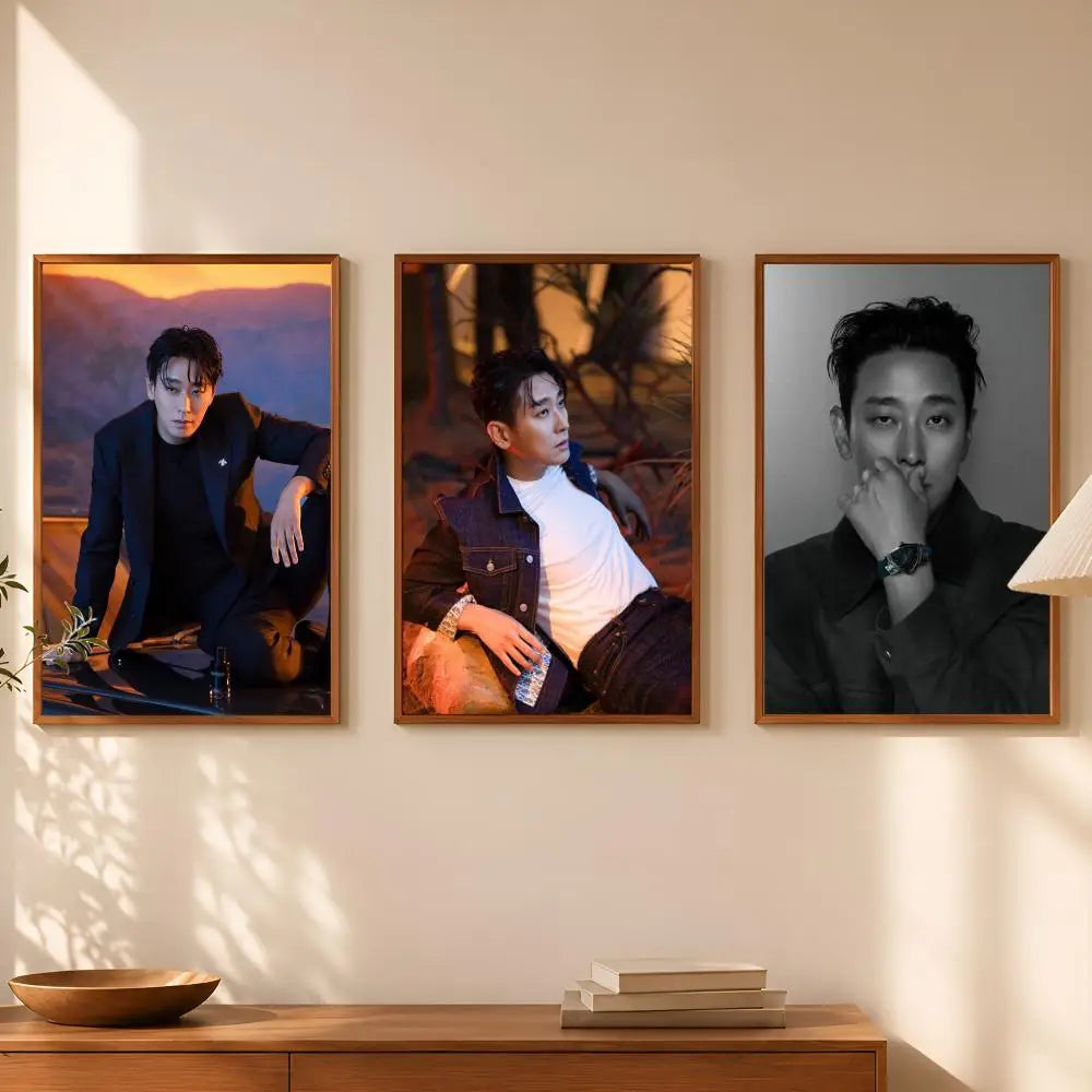 Ji Chang-wook HD PVC Self-Stick Wall Poster | K-Drama Decor Wall Art Poster Axl