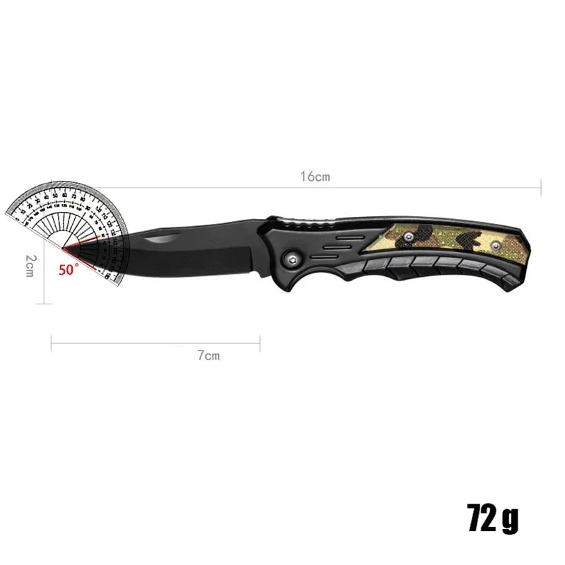 Stainless Steel Folding Fillet Knife – Fishing & Camping Knife Folding Fillet Knife Axl