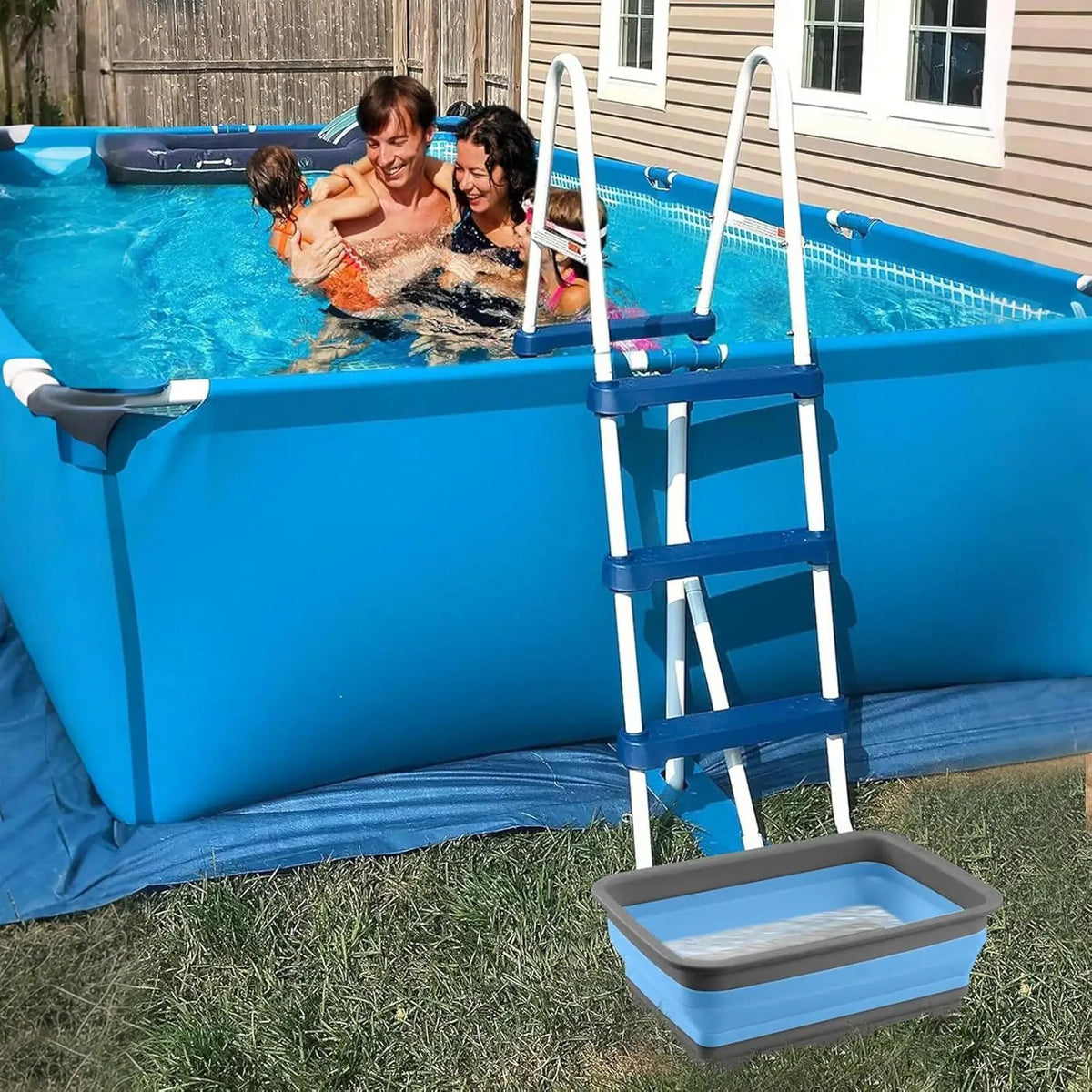 Foldable Foot Wash Basin – Portable Pool & Outdoor Foot Tub Foldable Foot Basin Axl