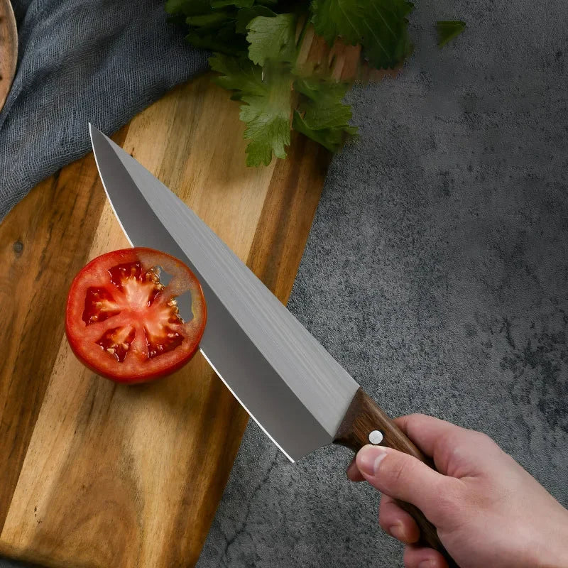 Heavy-Duty Boning Knife – Sharp Blade & Wooden Handle Boning Knife Axl
