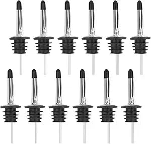 304 Stainless Steel Bottle Pourers – Bar & Wine Pour Spouts Bar Pour Spout Axl 12pcs