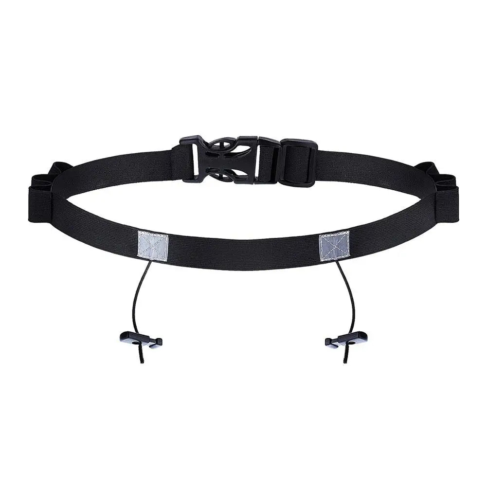 Race Number Belt – Adjustable Running Bib Holder for Triathlon Race Number Belt Axl 80cm A