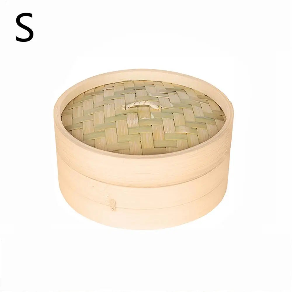 Bamboo Double-Layer Steamer Basket – Dumplings & Buns Bamboo Steamer Basket Axl S 15cm