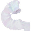 10M Pleated Ruffle Lace Trim 140mm – Thistle Polyester Ribbon Lace Ribbon Trim Axl AECH04-18167