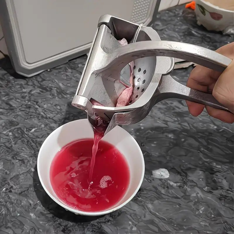 Aluminum Alloy Manual Juicer – Orange, Lemon & Pomegranate Manual Citrus Juicer Axl