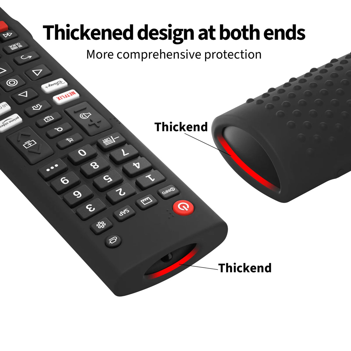 Silicone Remote Cover for LG AKB76040302 & AKB75375604 Remote Control Cover Axl