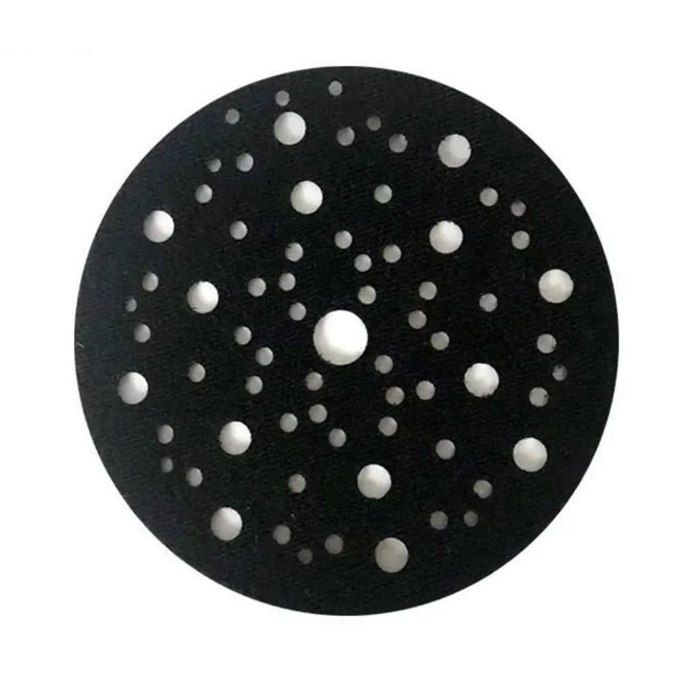 6" 150mm 70-Hole Soft Sponge Interface Pad | Hook & Loop Sander Orbital Sander Pad Axl Interface Pads China Mainland