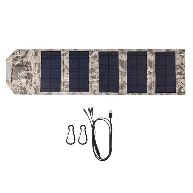 Foldable Solar Charger Panel 10W 12W 14W – Camping & Hiking Foldable Solar Charger Axl 12W CN