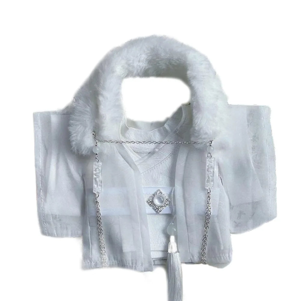 Kawaii 20cm Doll Ancient Style Robe Outfit Costume Set Doll Costume Set Axl White