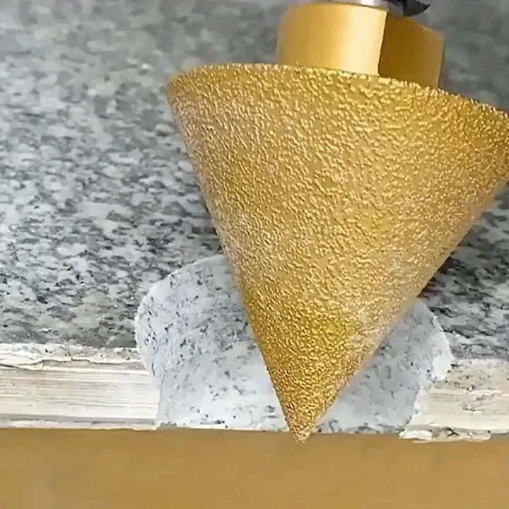 Conical Diamond Drill Bit – Carving & Polishing Wheel for Tile Conical Milling Cutter Axl