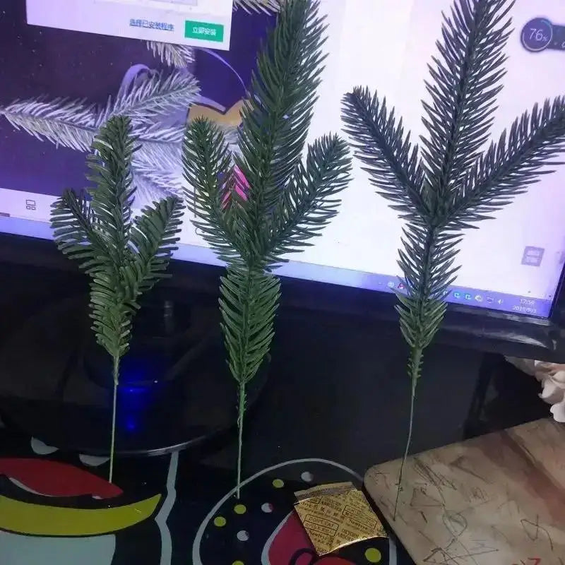 10-Piece Artificial Pine Branch Set – Christmas Tree Ornaments Christmas Tree Ornaments Axl