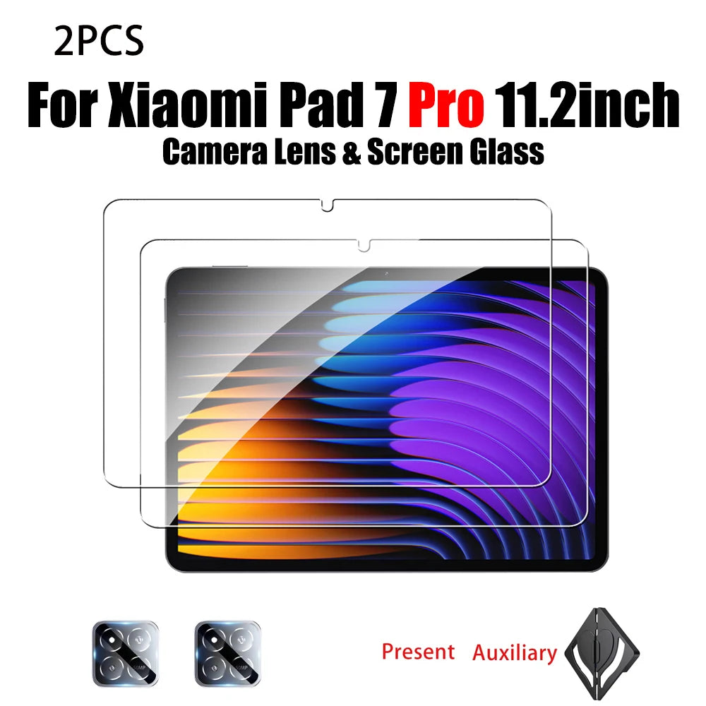 2-Pack Tempered Glass Screen Protector – Xiaomi Pad 7 Pro / 6 / 6s Tablet Screen Protector Axl 2PCS PAD7PRO 11.2