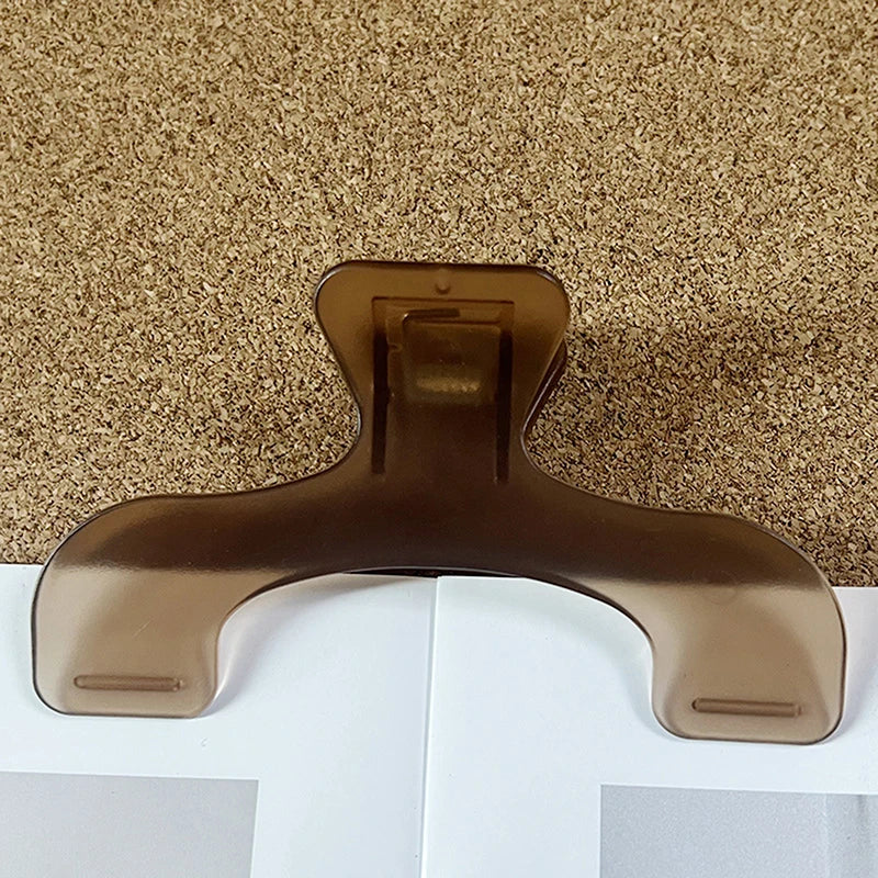 Frosted Transparent Book Page Holder Clip & Desk Memo Clip Book Page Holder Axl A9