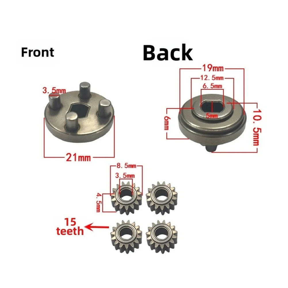 Gearbox Kit for Electric Pruner – 40:1 50:1 Reduction Ratio Pruner Gearbox Kit Axl