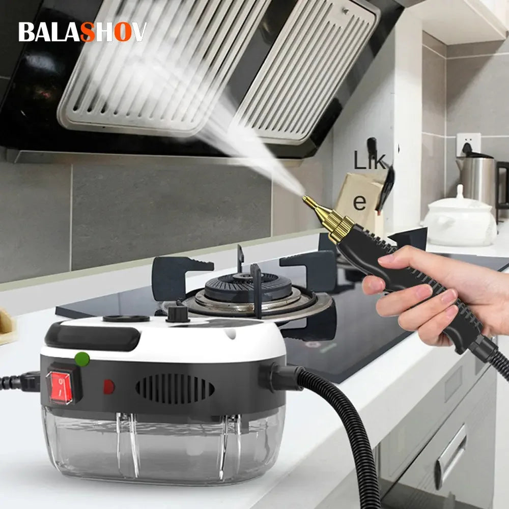 BALASHOV 2500W Handheld Steam Cleaner – Kitchen, Car & Home Handheld Steam Cleaner Axl